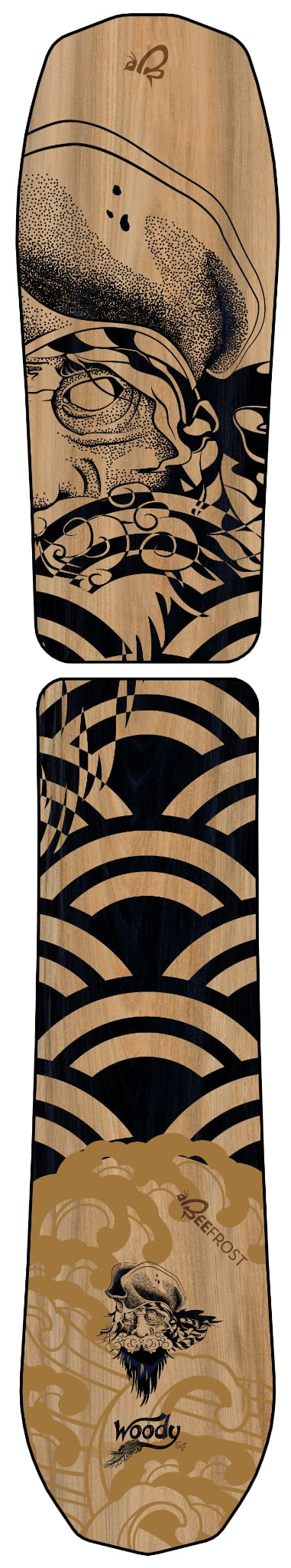 Kit de Planches SnowscootDoc Fat Woody 2026
